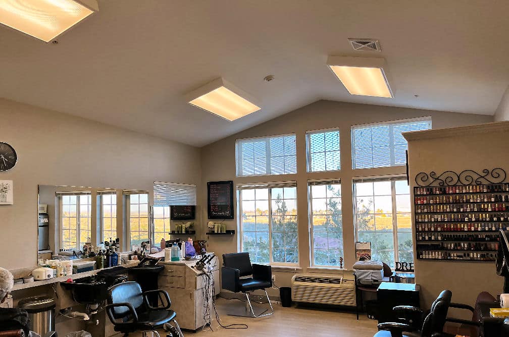 About 2 Interior view of Shear Perfections hair and nail salon in Palmdale, CA