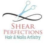Shear Perfections Hair and Nails Artistry salon logo in Palmdale