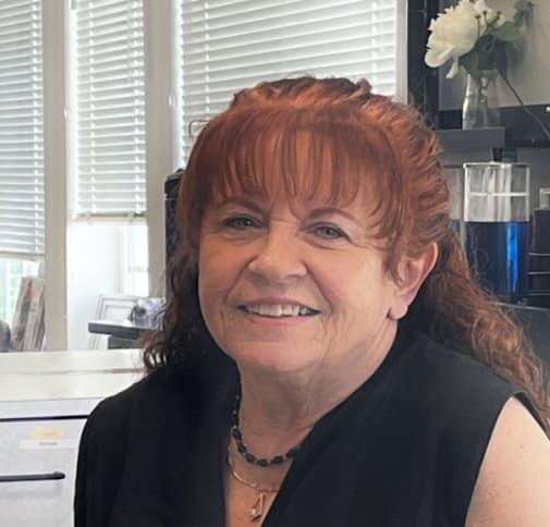 Shear Perfections 10 Theresa Kaucher, experienced hairstylist at Shear Perfections salon in Palmdale, CA with over 45 years of expertise